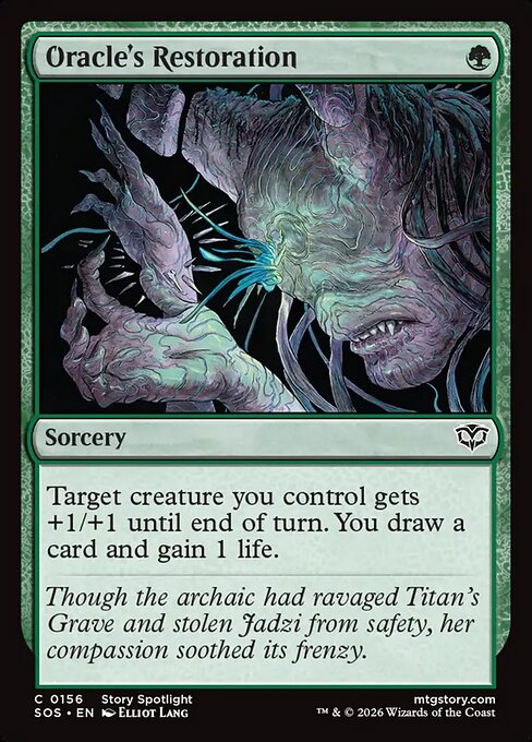 Oracle's Restoration - catalogue image