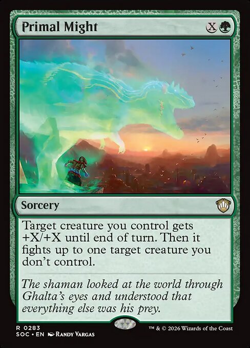 Primal Might - catalogue image