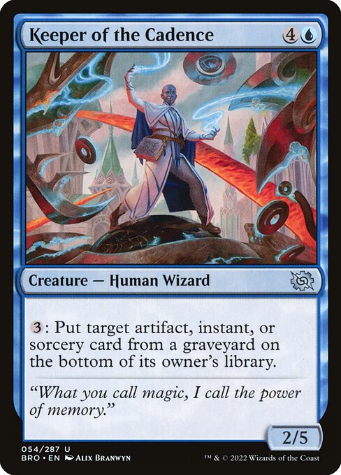Keeper of the Cadence - catalogue image