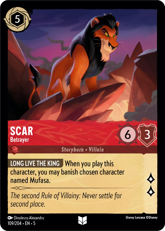 Scar — Betrayer - catalogue image
