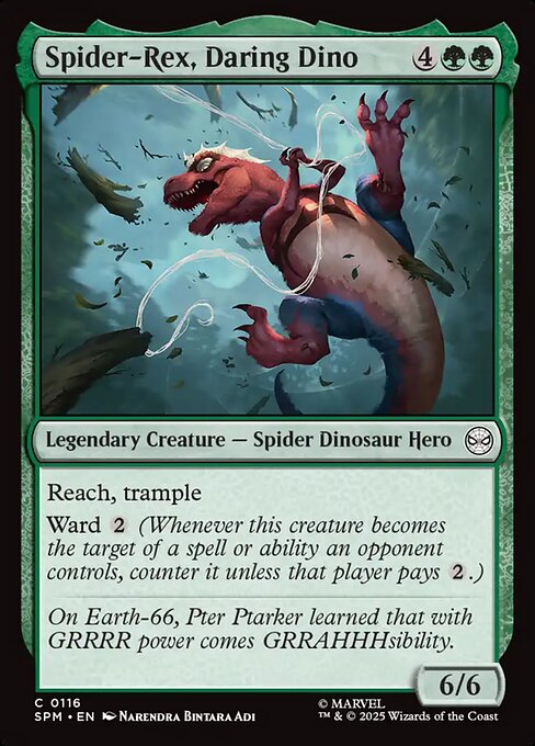 Spider-Rex, Daring Dino - catalogue image