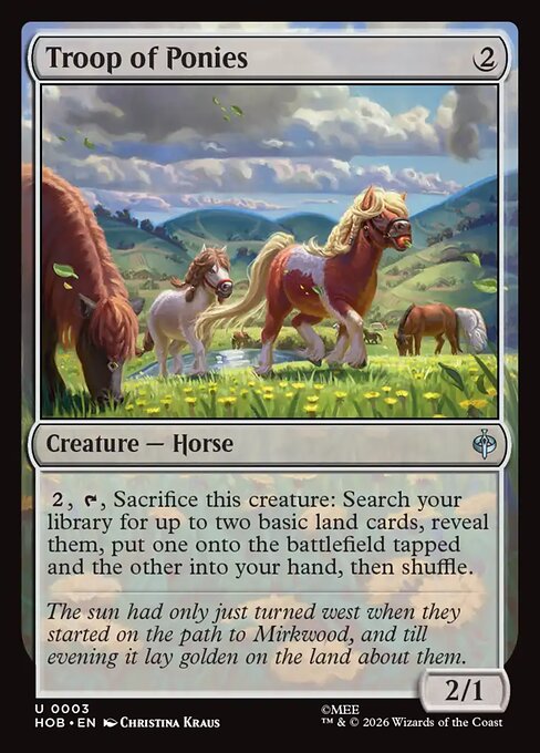 Troop of Ponies - catalogue image