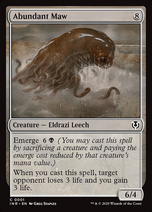 Abundant Maw - catalogue image