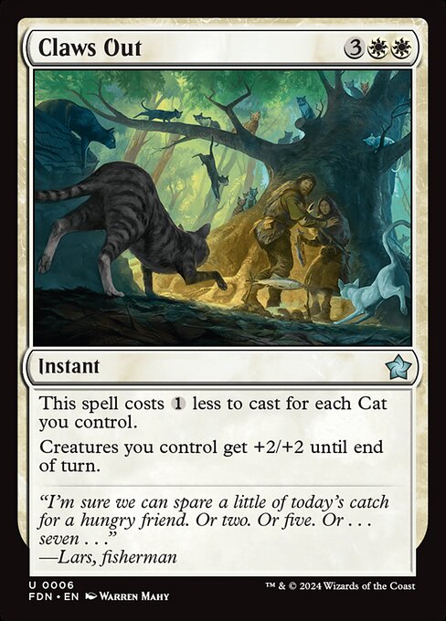 Claws Out - catalogue image