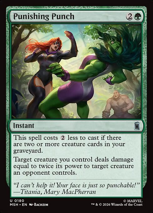 Punishing Punch - catalogue image