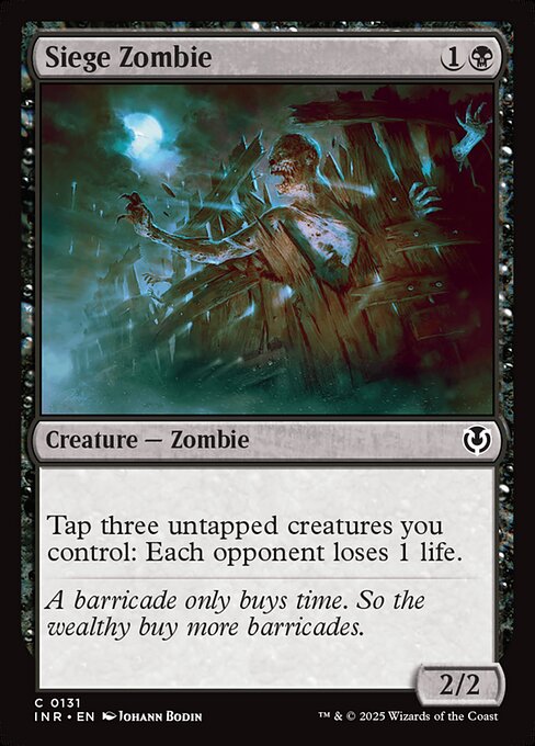 Siege Zombie - catalogue image