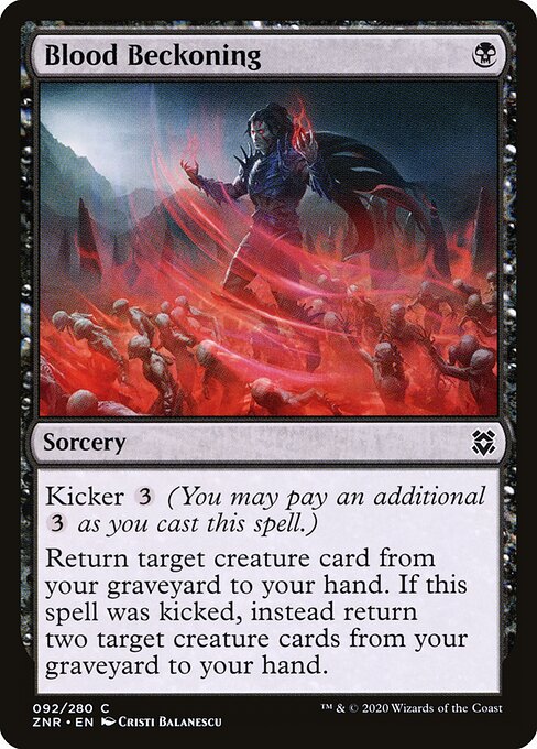 Blood Beckoning - catalogue image