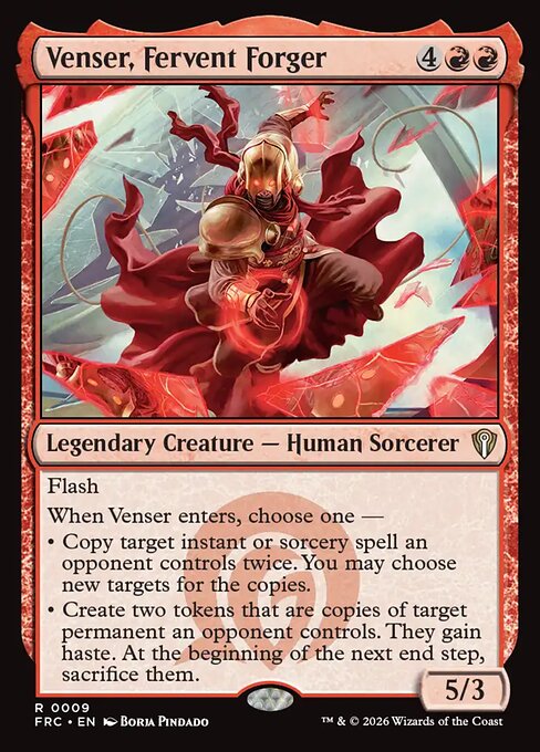 Venser, Fervent Forger - catalogue image