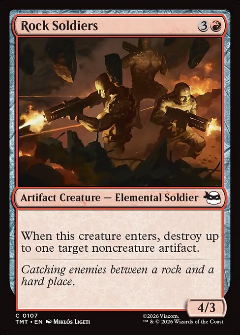 Rock Soldiers - catalogue image