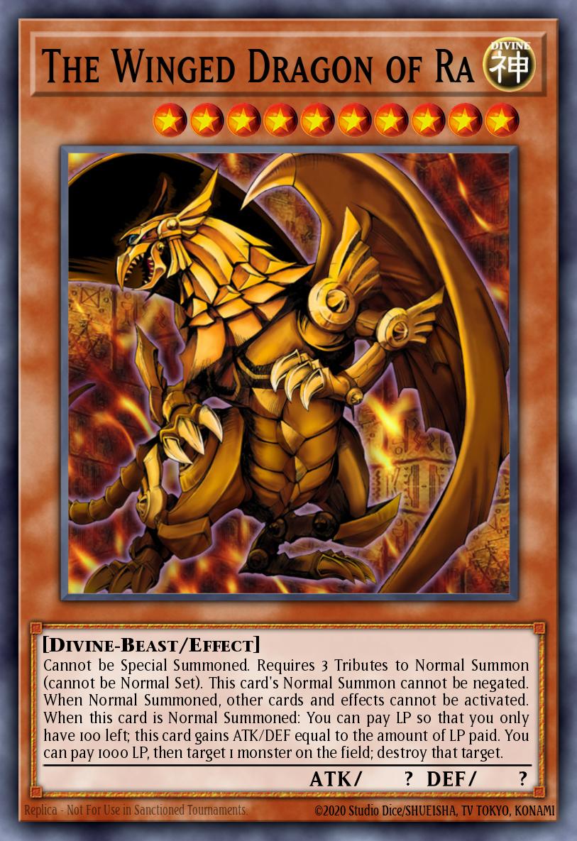 The Winged Dragon of Ra - catalogue image