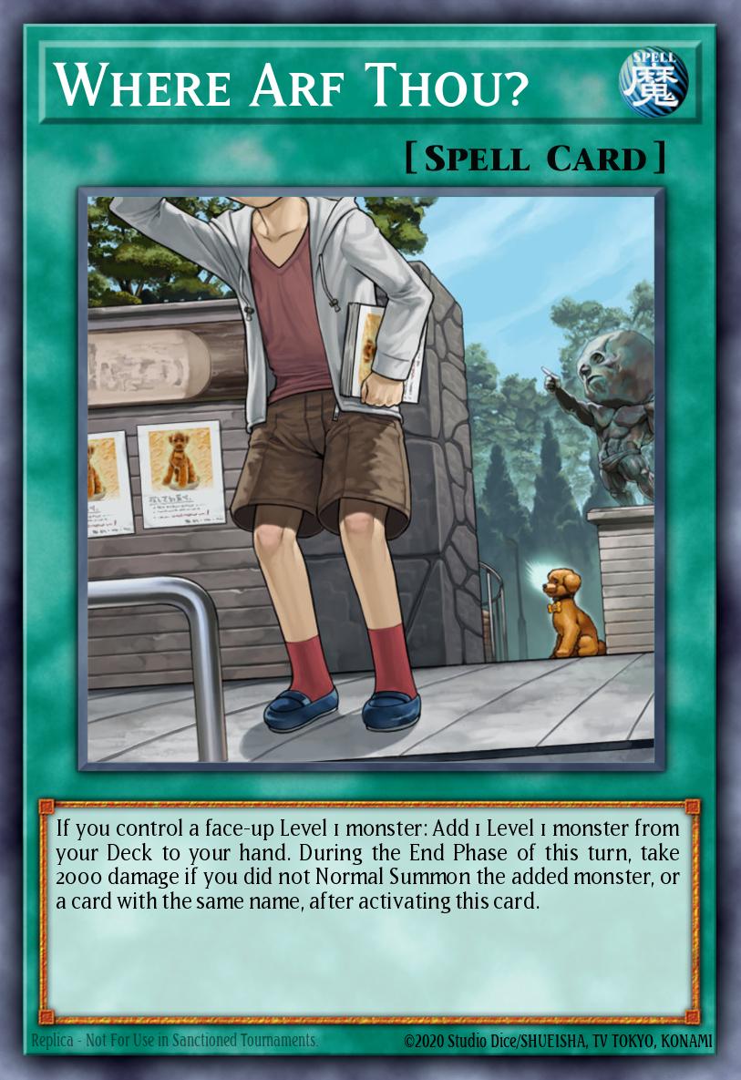 Where Arf Thou? - catalogue image
