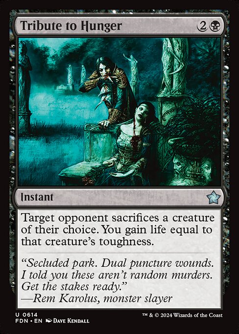 Tribute to Hunger - catalogue image