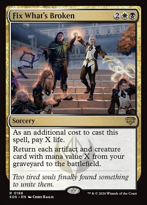 Fix What's Broken - catalogue image
