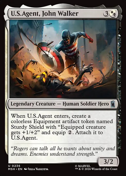 U.S.Agent, John Walker - catalogue image
