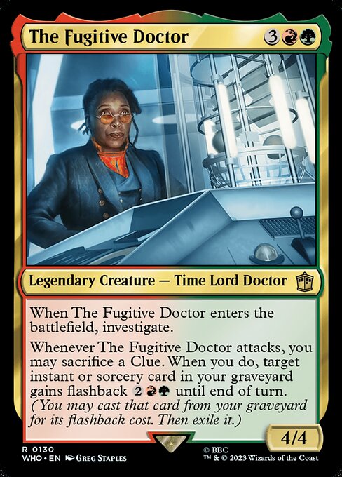 The Fugitive Doctor - catalogue image
