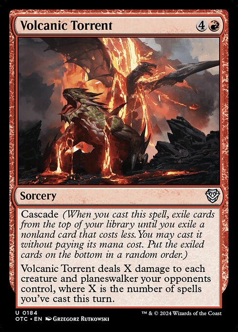 Volcanic Torrent - catalogue image