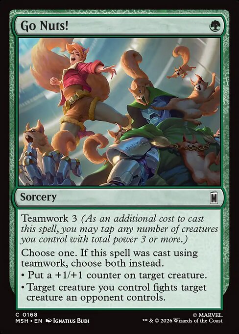 Go Nuts! - catalogue image