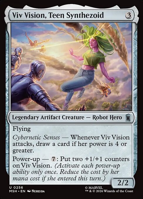 Viv Vision, Teen Synthezoid - catalogue image