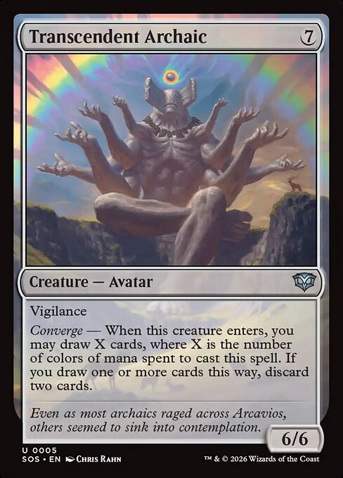 Transcendent Archaic - catalogue image