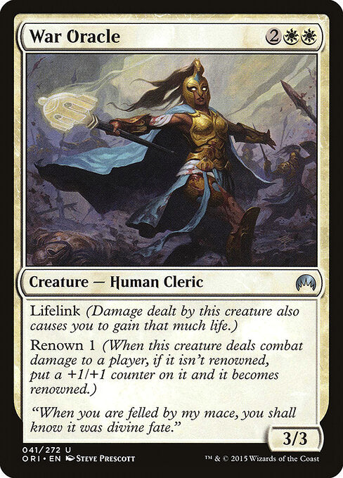 War Oracle - catalogue image