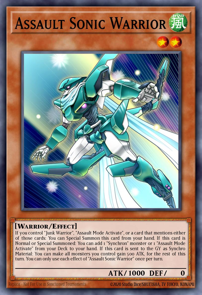 Assault Sonic Warrior - catalogue image