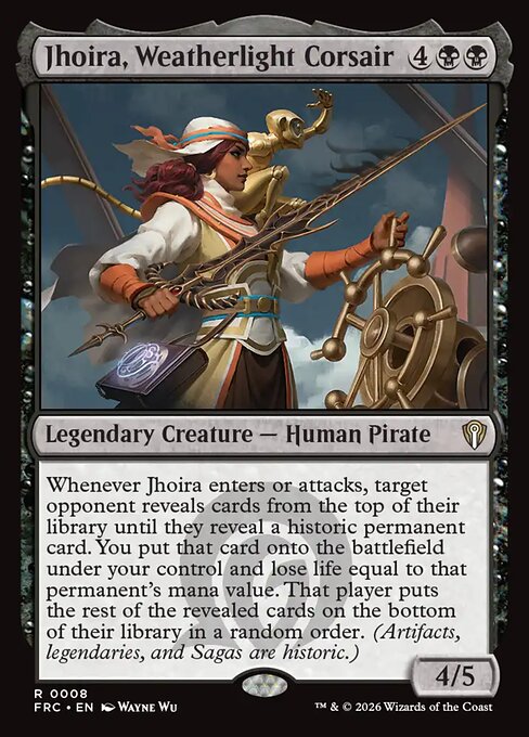 Jhoira, Weatherlight Corsair - catalogue image