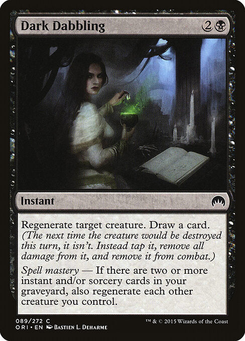 Dark Dabbling - catalogue image