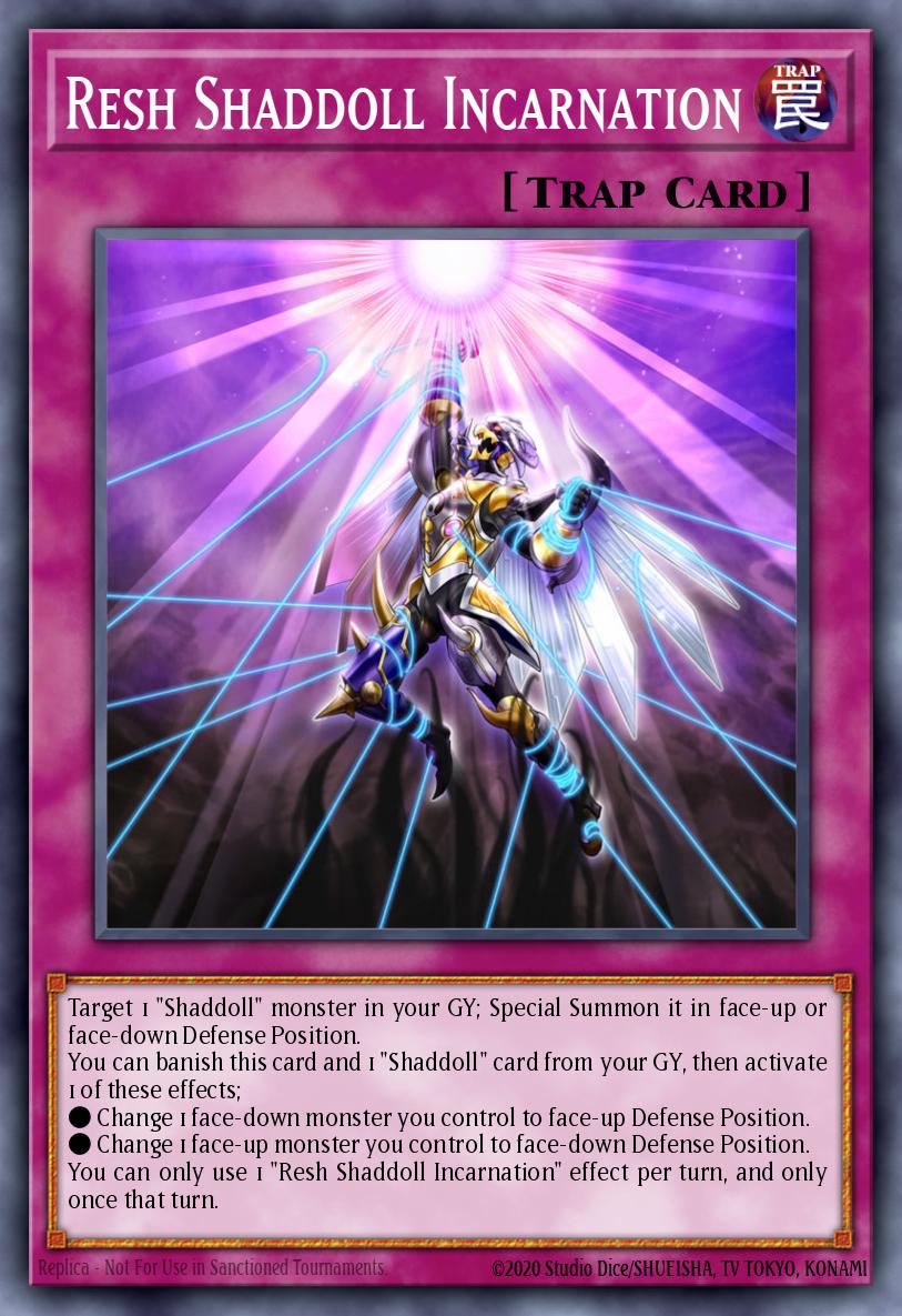 Resh Shaddoll Incarnation - catalogue image