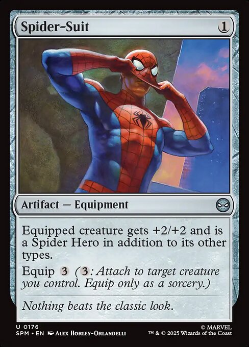 Spider-Suit - catalogue image