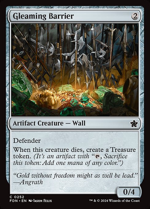 Gleaming Barrier - catalogue image