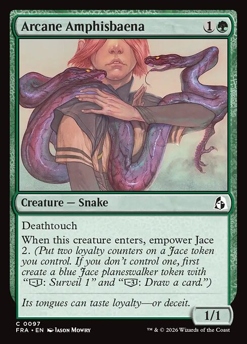Arcane Amphisbaena - catalogue image
