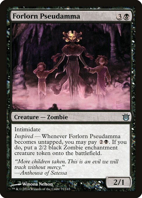 Forlorn Pseudamma - catalogue image