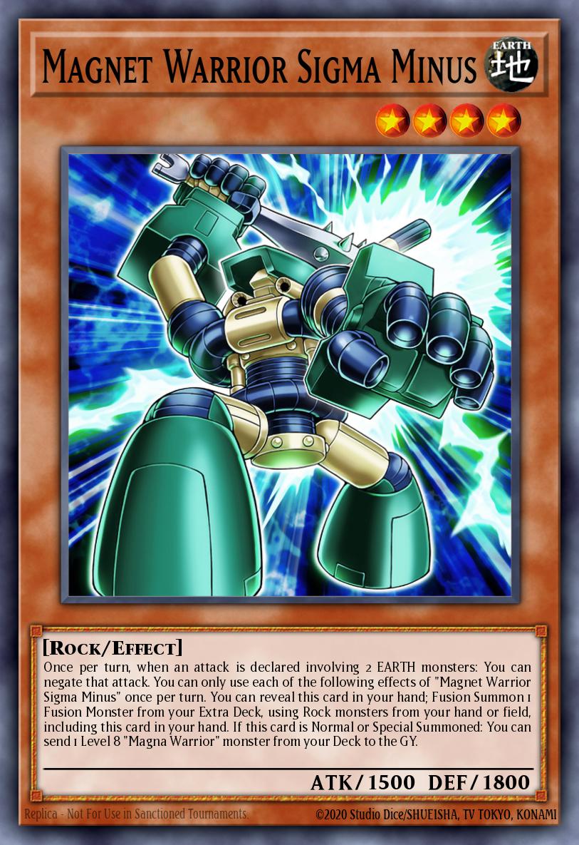 Magnet Warrior Sigma Minus - catalogue image