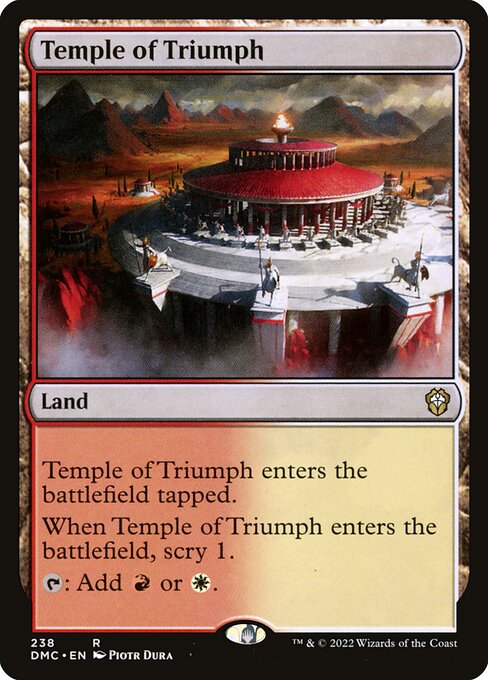 Temple of Triumph - catalogue image