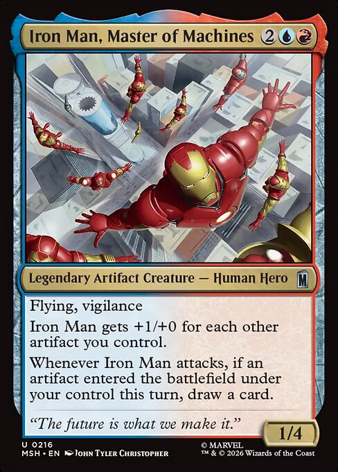 Iron Man, Master of Machines - catalogue image