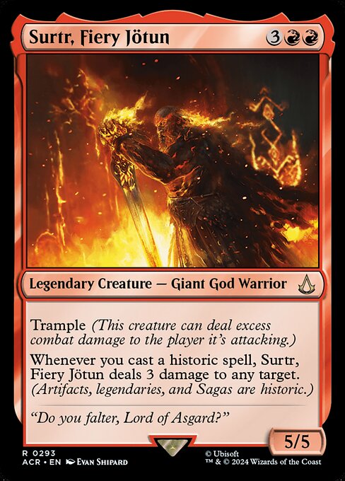 Surtr, Fiery Jötun - catalogue image