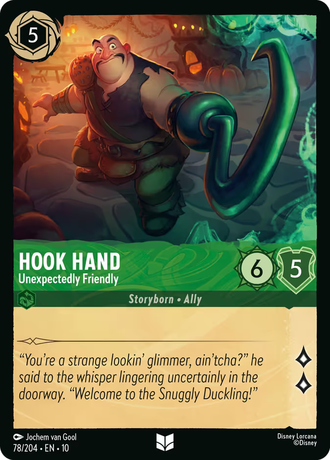Hook Hand — Unexpectedly Friendly - catalogue image