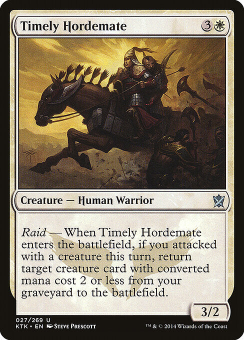 Timely Hordemate - catalogue image
