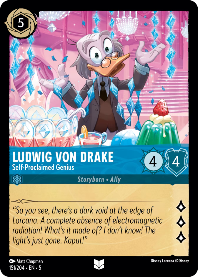 Ludwig von Drake — Self-Proclaimed Genius - catalogue image