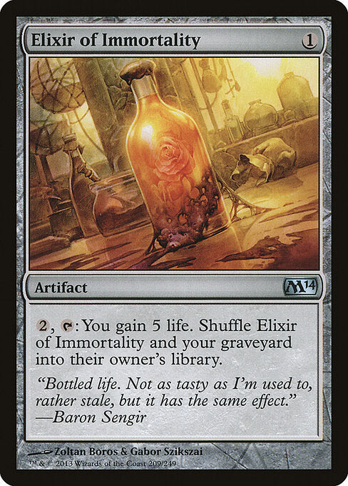 Elixir of Immortality - catalogue image