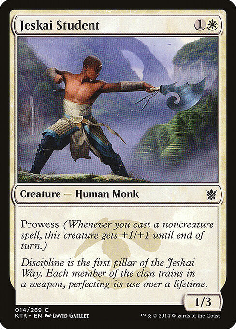Jeskai Student - catalogue image