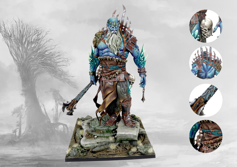 Conquest: Nords: Ice Jotnar Artisan Series, designed by Michael Kontraros