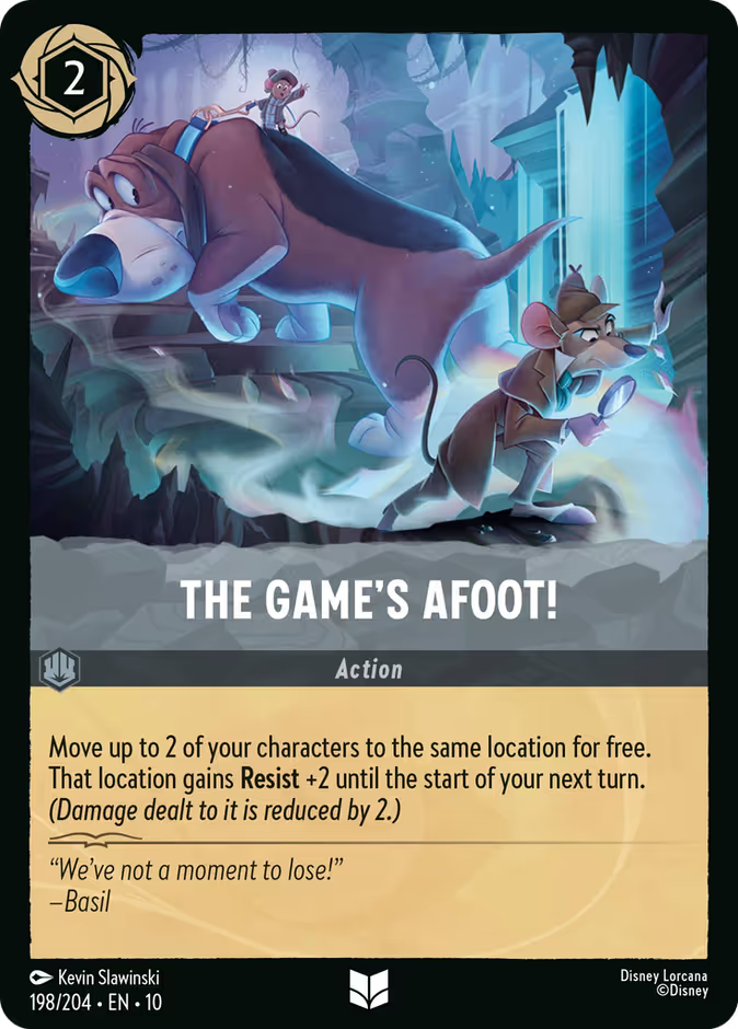 The Game's Afoot! - catalogue image