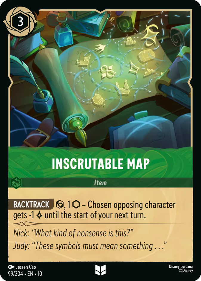 Inscrutable Map - catalogue image