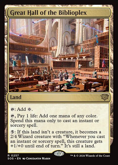 Great Hall of the Biblioplex - catalogue image