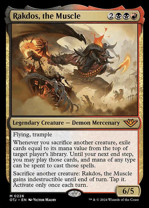 Rakdos, the Muscle - catalogue image