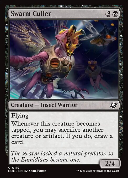 Swarm Culler - catalogue image