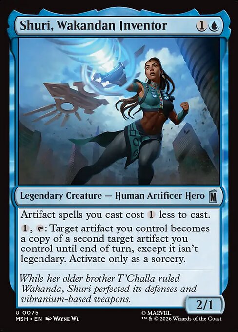 Shuri, Wakandan Inventor - catalogue image