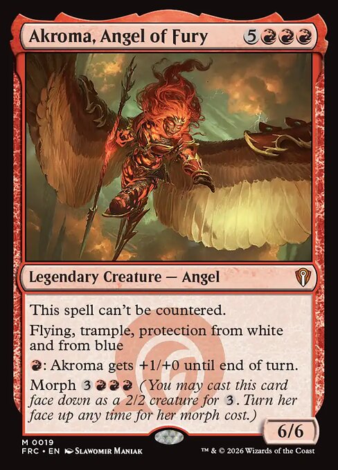 Akroma, Angel of Fury - catalogue image