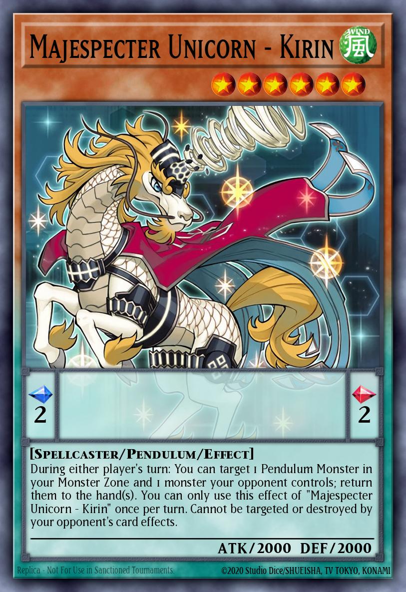 Majespecter Unicorn - Kirin - catalogue image